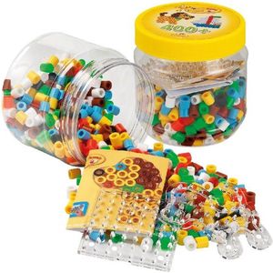 Hama Ton Maxi Beads And Pegboards 400 Kralen - 8790