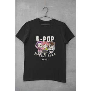 KPOP in Your Area Shirt | Maat XL | K-Pop Kdrama K-Drama noona Girl band Generation Fan Merch