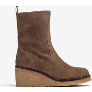 Unisa - Miss - Enkellaarsjes - Taupe