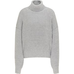 usha BLUE LABEL - Trui - Grijs - Losse Pasvorm - Lange Mouw