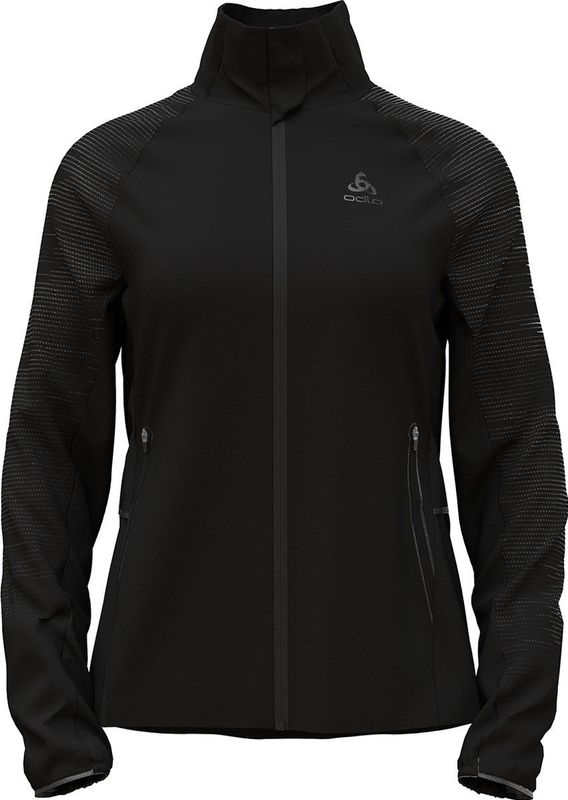 Odlo Jacket Zeroweight Pro Warm Reflect ZWART - Maat M