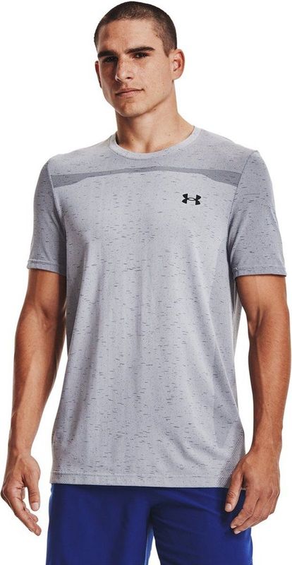 Under Armour Seamless T-shirt Met Korte Mouwen Grijs M Man