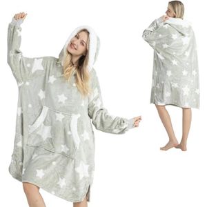 Oversized Hoodiedeken - Flanel Sweatshirt voor Dames en Heren
