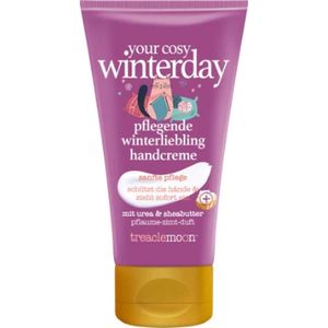 Winter Handcrème Your Cosy Winterday - Treaclemoon | 75 ml - Verzorgende Handcrème met Ureum en Sheabutter - Handcrème met Wintergeur