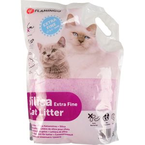 Flamingo Silica Fijn - Kattenbakvulling - 5 l