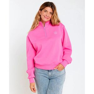Rip Curl Fortaleza Half Zip Fleece - Hot Pink