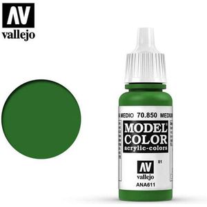 Vallejo 70850 Model Color Medium Olive - Acryl Verf flesje