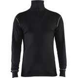 Blaklader FR Onderhemd Zip-neck 4898-1725 - Zwart - 4XL