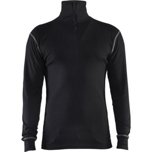 Blaklader FR Onderhemd Zip-neck 4898-1725 - Zwart - 4XL