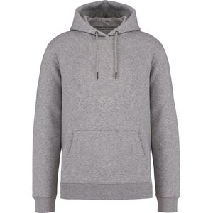 Native Spirit Ecologische uniseks sweater met capuchon NS401 - Moon Grey Heather - XXS