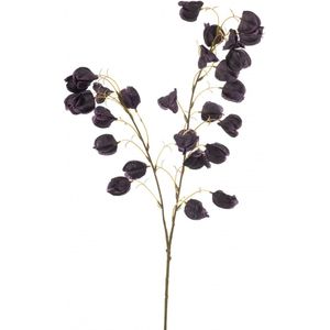 Fleurdirect - Kunsttak Physalis - Kunststof - Paars - 0 x 95 x 0 cm (BxHxD)