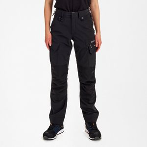 Engel Entire werkbroek met 4-weg stretch voor dames 2341-234 - Black / Anthracite Grey - 46