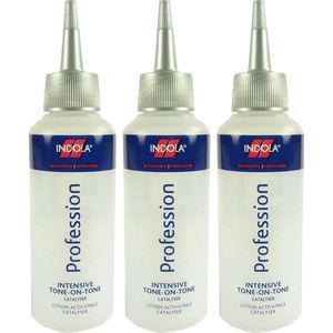 Indola Profession Intensive Tone on Tone Catalyser Haarkleurontwikkelaar 3x60ml
