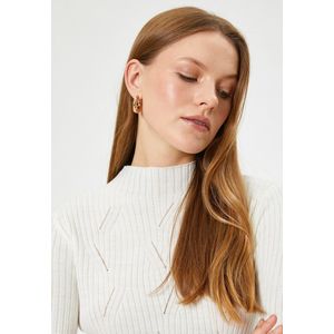 Rechte kraag Normaal Sweater