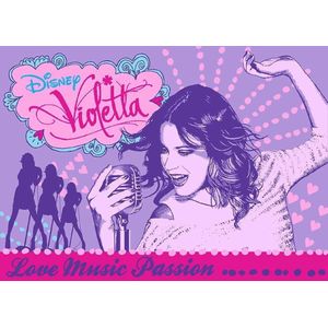 Associated Weavers Vloerkleed  Violetta Love music - 133x95 cm