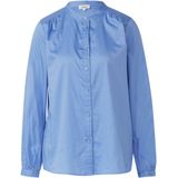 s.Oliver - Blouse - Azuur - Klassieke Blouse - Lange Mouw