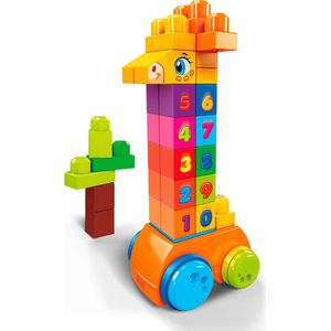 Mega Bloks Giraffe  1-2-3 Tellen Maar - Constructiespeelgoed