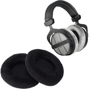 EGoods - Vervangende Earpads voor Over-Ear Hoofdtelefoon, Set van 4 - Comfortabele Fluwelen Oorkussens voor DT440 DT660 DT770 DT860 DT880 DT990