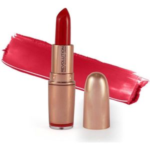Makeup Revolution - Rose Gold Lipstick - Rood - 3 g