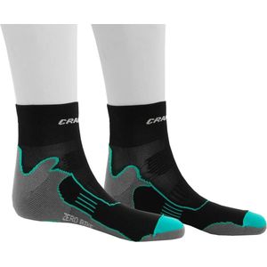 Craft Active Bike Sock - Sportsokken -  Algemeen - Maat 34 - 36 - Black;Grey;turquoise