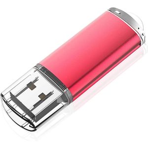 64 GB USB 2.0 Flash Drive met Sleutelhanger en LED Indicator - Perfect voor Opslag