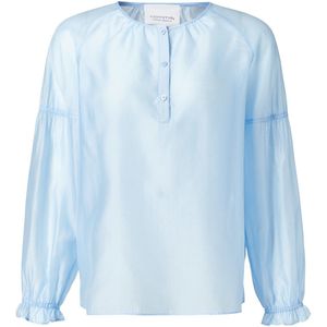 comma - Blouse - Glinsterend - Lyocell