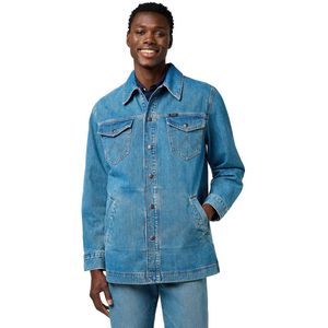 Wrangler - WRANGE JACKET - Denim Jas - Iron Forge
