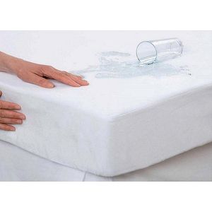 Homéé®️ Pure'protection Molton Flanel Hoeslaken waterdicht matrasbeschermer TPU tot (30cm) 80x200 cm 100% katoen wit eenpersoons bed | ademend, zacht en antiallergisch | Ondoordringbaar voor huisstofmijt | perfecte pasvorm