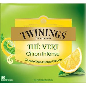 Twinings The vert citron thee - Pakje 50 zakjes x 2 gram