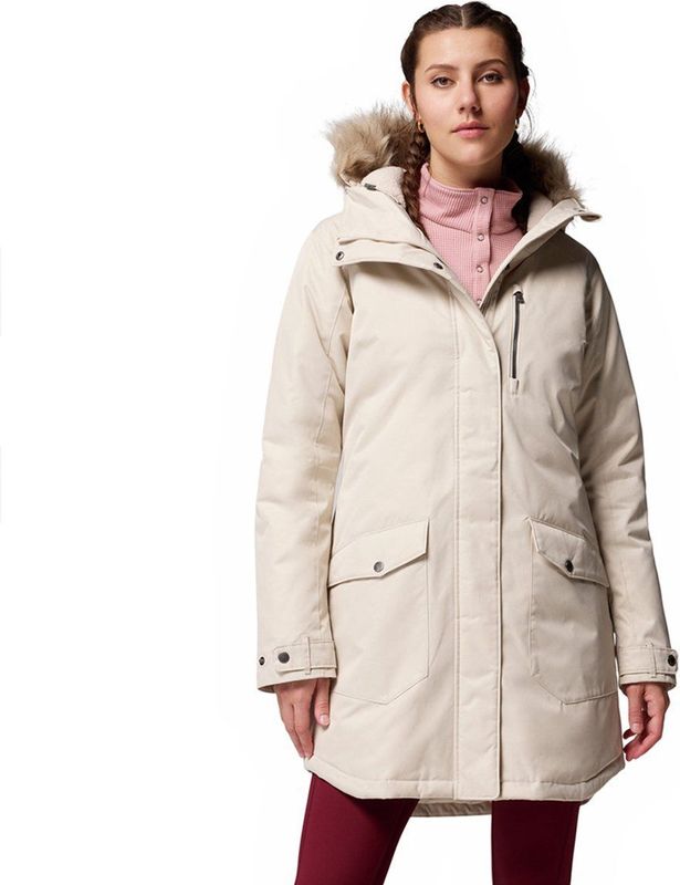Columbia - Suttle Mountain - Lange Jas - Beige - Vrouw