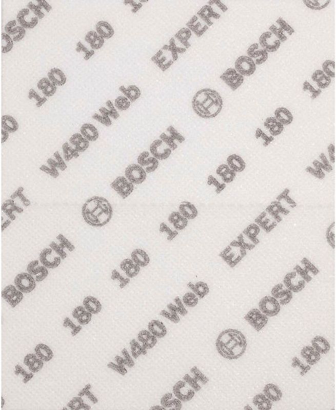 Bosch - Expert W480 Web - Handschuurbladen - Ø 115 x 140 mm - Korrel 180