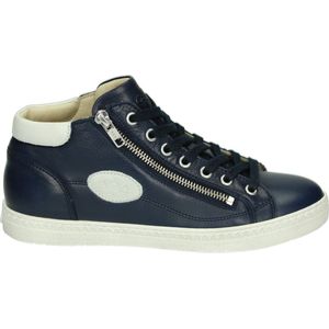 AQA Shoes A8281 - VeterlaarzenHoge sneakersDames sneakersDames veterschoenenHalf-hoge schoenen - Kleur: Blauw - Maat: 39