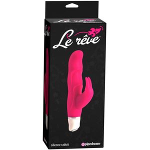 Pipedream Le Reve Rabbit Vibrator Silicone Rabbit roze - 6 inch