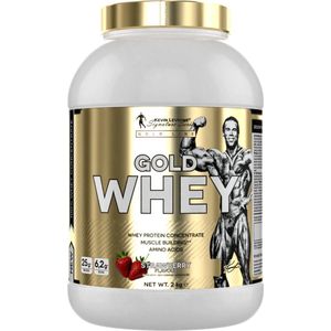 Kevin Levrone Gold Whey Proteine - Whey concentraat - 2000g - Aardbei / Strawberry