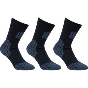 3-Pack Koele Naadloze Wandelsokken-Marine-35-38-Walking-Experience