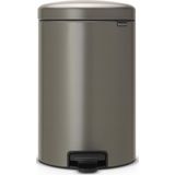 Brabantia NewIcon Prullenbak - 20 liter - Platinum