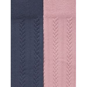 Vertbaudet - Set van 2 - Maillots - Zacht - Gedraaide Steek voor Babymeisjes