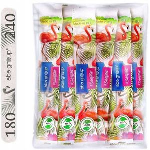 Aba Group Nagelvijl Recht 180/240 100 Stuks - Hygiënisch Verpakt