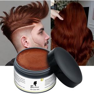 BenjaBeauty Haarwax - Haarkleuring - Haarverf - Carnaval - Halloween - Cosplay - Haarcrème - Bruin