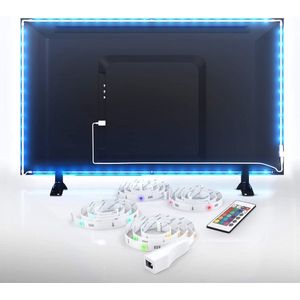 LED Strip 2 Meter RGB voor TV en PC met USB-aansluiting en Afstandsbediening