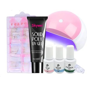 Guardian Beauty Solid Polygel Nagelset - Skywei #02 - 60ml - Nagelverlengingsgelset