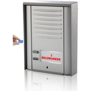 4G GSM Deurintercom, 1x beldrukker - incl voeding en regenkap - 661-UP200-1