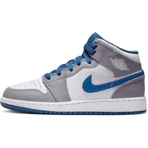 Nike Air Jordan 1 Mid (GS), True Blue Cement, DQ8423-014, EUR 38