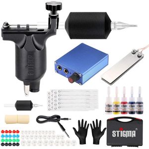 Tattoo Pen Machine Wireless Battery Tattoo cartridge Needles Tattoo Ink Complete Tattoo Machine Kit for Tattoo 105 Stück (1er Pack)