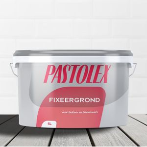 Pastolex Fixeergrond Wit - 10 liter wit- Voorstrijk - Dekkend - Binnen en buiten - Mat -