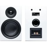 Pro-Ject Speaker Box 3E Carbon Boekenplank Speakers - High-End Geluid - Carbon Afwerking - 2-Weg - Satijn Wit