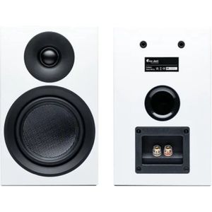 Pro-Ject Speaker Box 3E Carbon Boekenplank Speakers - High-End Geluid - Carbon Afwerking - 2-Weg - Satijn Wit