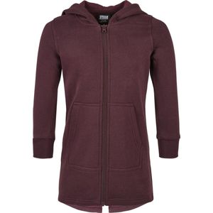 Kinder - Meiden - Goede kwaliteit - Girls - Modern - Streetwear - Casual - Populair - Sweat - Streetgirl Parka burgundy