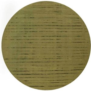 Esprit - Gil - Laagpolig vloerkleed - 200 cm rond - groente -