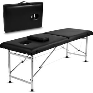 Fitby Tafel - Massage - Zwart - Hoogte verstelbaar 60/80